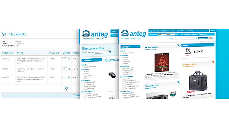 Online il restyling del website Anteg